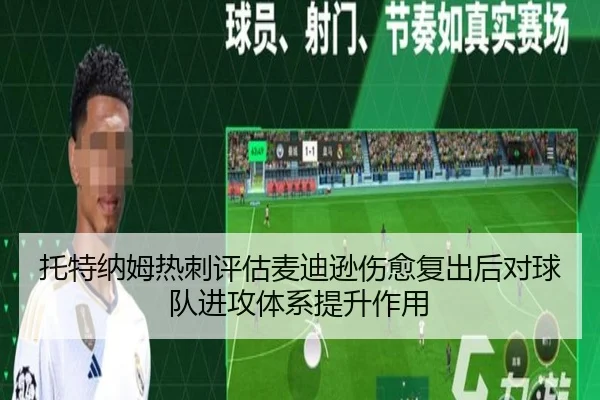 托特纳姆热刺评估麦迪逊伤愈复出后对球队进攻体系提升作用